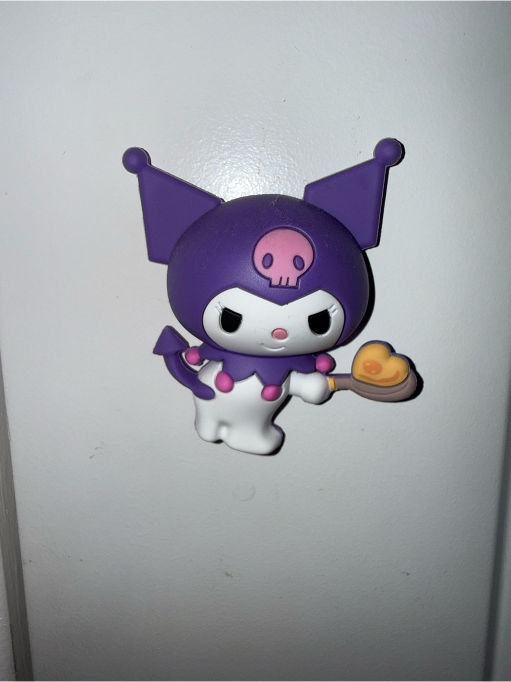 Sanrio Kuromi magnet with pancake #kawaii #sanrio